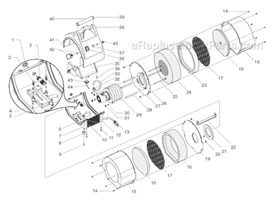 Page A Diagram and Parts List for CS9900 0276040 SprayTECH Paint Sprayer