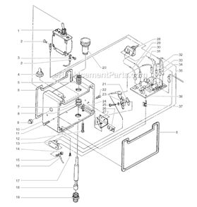 Page C Diagram and Parts List for EP2510 0294012 SprayTECH Paint Sprayer