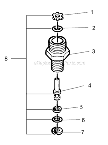 Page G Diagram and Parts List for EP2300SE 0294036 SprayTECH Paint Sprayer