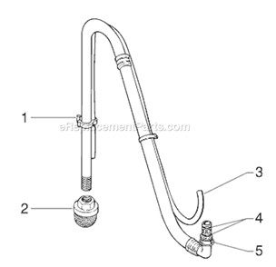 Page C Diagram and Parts List for EP2105 0295001 SprayTECH Paint Sprayer