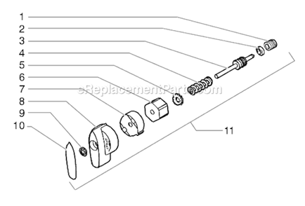 Page I Diagram and Parts List for EP2205 0295025 SprayTECH Paint Sprayer