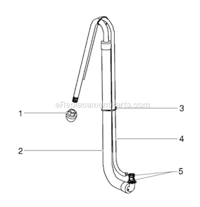 Part Location Diagram of 0507228 SprayTECH Siphon Hose Assembly