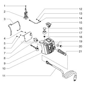 Part Location Diagram of 0507749 Titan Seal Nut