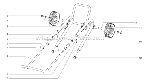 Page G Diagram and Parts List for EPX2305 0507017 SprayTECH Paint Sprayer