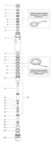 Page C Diagram and Parts List for EPX2405 0507018 SprayTECH Paint Sprayer