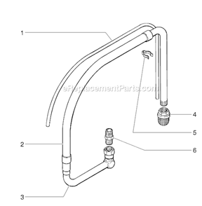Part Location Diagram of 0507965 SprayTECH Siphon Hose