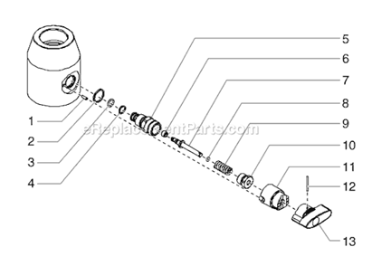Page G Diagram and Parts List for EPX2405 0507018 SprayTECH Paint Sprayer