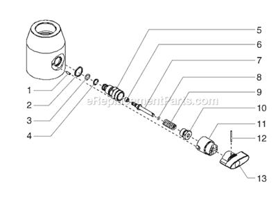 Page G Diagram and Parts List for EPX2505 0507019 SprayTECH Paint Sprayer