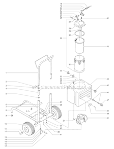 Part Location Diagram of 0275697 SprayTECH Fitting, 90 Deg. Elbow, Brass