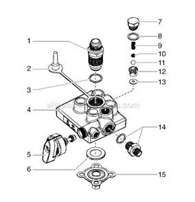 Part Location Diagram of 9970103 SprayTECH Washer, Sealing, Copper