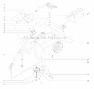 Page A Diagram and Parts List for AIRCOAT 0508074 SprayTECH Paint Sprayer