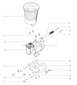 Part Location Diagram of 0551525 SprayTECH Plug
