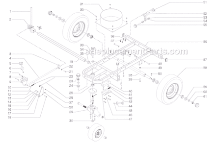 Page C Diagram and Parts List for LC1600 0509026 SprayTECH Paint Sprayer