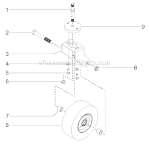Page H Diagram and Parts List for LC1600 0509026 SprayTECH Paint Sprayer