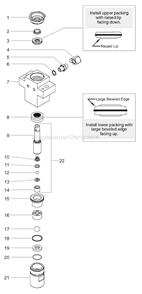 Page C Diagram and Parts List for GPX80 0509037 SprayTECH Paint Sprayer