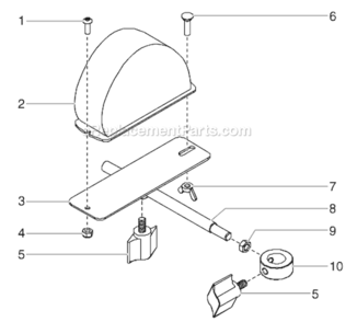 Page O Diagram and Parts List for LCX 0509040 SprayTECH Paint Sprayer