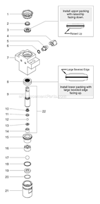 Page C Diagram and Parts List for GPX80 0509057 SprayTECH Paint Sprayer