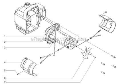 Page B Diagram and Parts List for EPX2155 0551013 SprayTECH Paint Sprayer