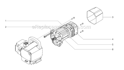 Page B Diagram and Parts List for EPX2255 0551070 SprayTECH Paint Sprayer