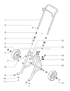 Page E Diagram and Parts List for EPX2355 0551080 SprayTECH Paint Sprayer