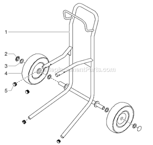 Page E Diagram and Parts List for EPX2155 0552005 SprayTECH Paint Sprayer