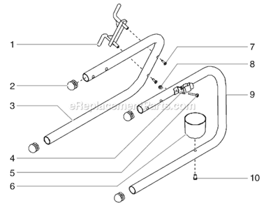Page E Diagram and Parts List for EPX2255 0552007 SprayTECH Paint Sprayer