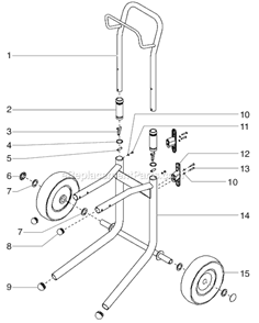 Part Location Diagram of 0551555 SprayTECH Screw
