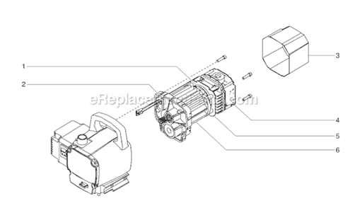 Page B Diagram and Parts List for EPX2355 0552061 SprayTECH Paint Sprayer