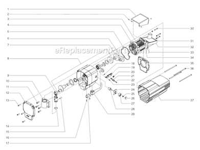 Part Location Diagram of 0551627 SprayTECH Fuse