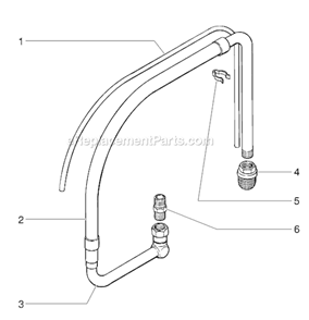 Page E Diagram and Parts List for EPX2455 0552075 SprayTECH Paint Sprayer