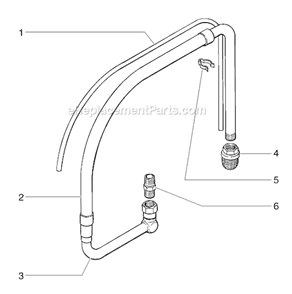 Page E Diagram and Parts List for EPX2555 0552082 SprayTECH Paint Sprayer