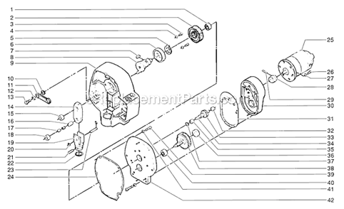 Part Location Diagram of 53082 SprayTECH Screw