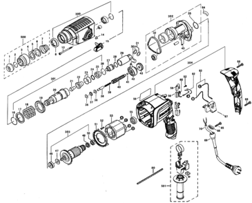 Part Location Diagram of 5140174-54 Stanley CORD
