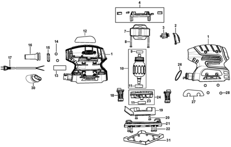 Part Location Diagram of 90532404 DeWALT Bearing