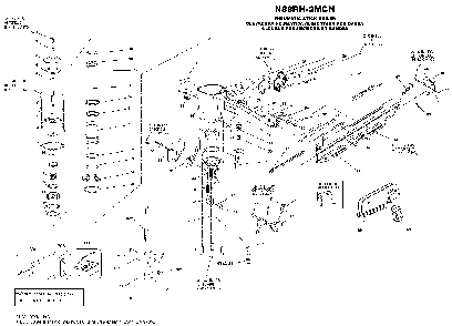 Exploded Diagram A Diagram and Parts List for N88RH-2MCN Type 0 Stanley Nailer