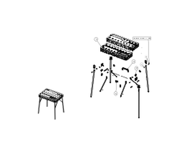 Part Location Diagram of 000000-05 Black and Decker Partial support