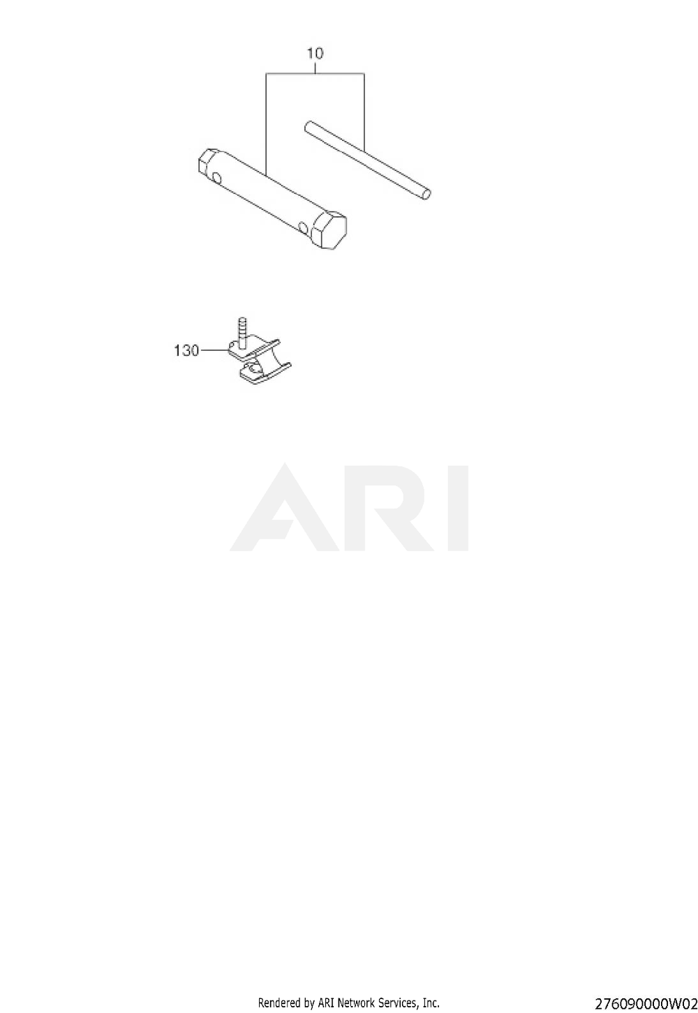 900 Accessory Diagram and Parts List for EX130DE5010  Subaru Engine