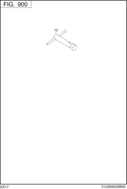 Accessories Label Group Diagram and Parts List for EK170BS0010 EK170 Subaru Engine