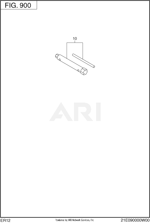 900 Accessory Diagram and Parts List for ER120D45001  Subaru Engine