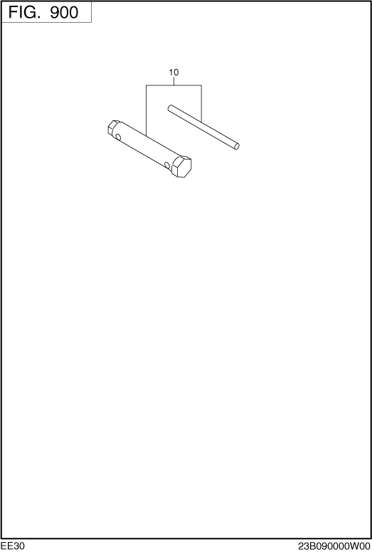 Accessories Label Diagram and Parts List for EE300DSM910 EE300 Subaru Engine