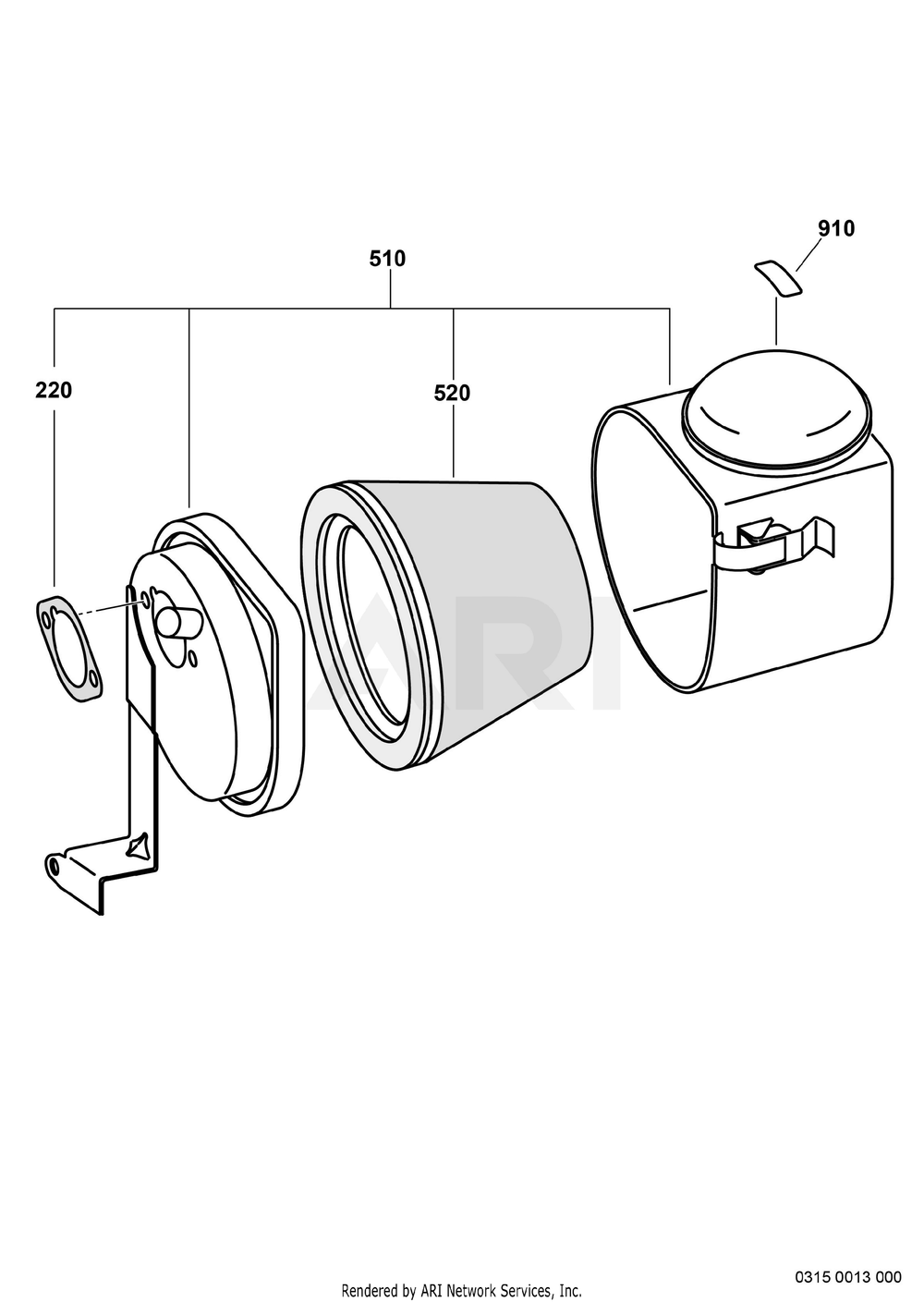 315 Intake And Exhaust Diagram and Parts List for EX400SE5033  Subaru Engine