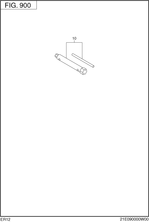 Accessories Label Group Diagram and Parts List for ER120D41000 ER120 Subaru Engine