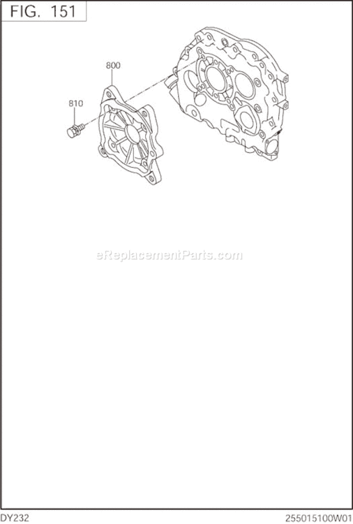 Page C Diagram and Parts List for DY232DD5010  Subaru Engine