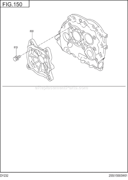 Page C Diagram and Parts List for DY232DD5210  Subaru Engine
