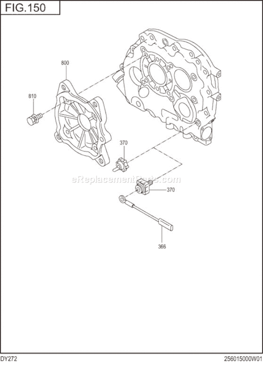 Page C Diagram and Parts List for DY272DD5470  Subaru Engine