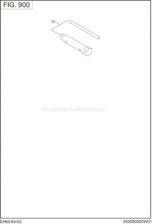 Accessories Label Gr Diagram and Parts List for EH650DA5160  Subaru Engine