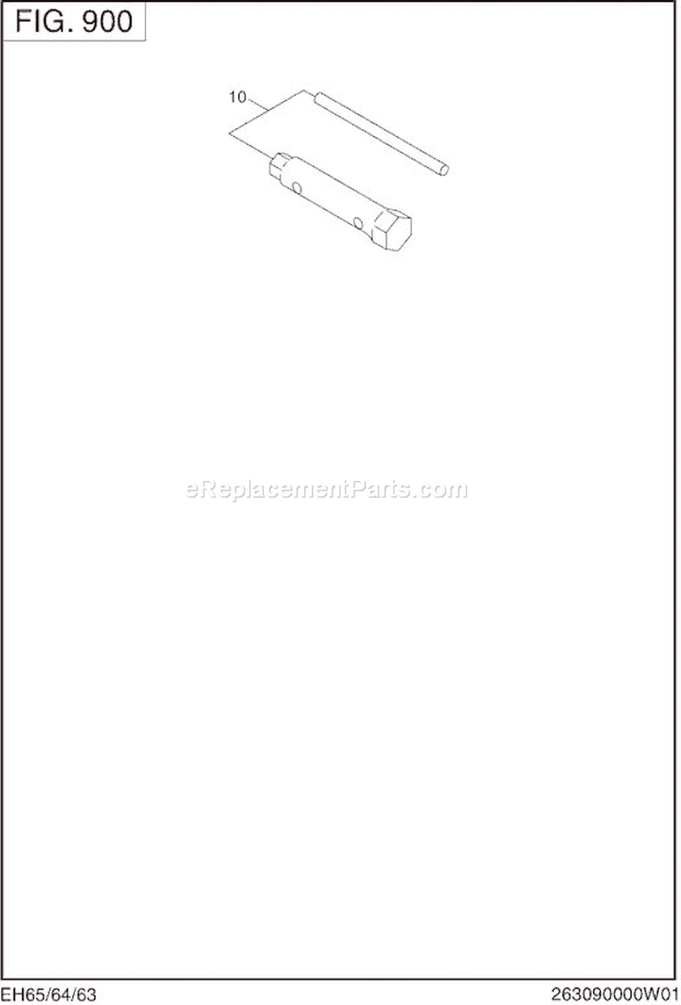 Accessories Label Gr Diagram and Parts List for EH650DA0011  Subaru Engine