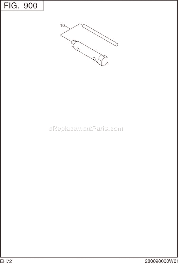 Accessories Label Gr Diagram and Parts List for EH720DS5040  Subaru Engine