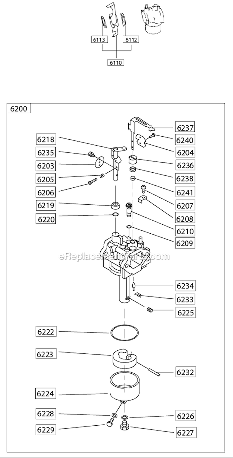 Fuel_Lubricant Diagram and Parts List for EX300DE5220  Subaru Engine