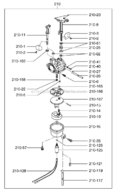 Page I Diagram and Parts List for EX400DE5011  Subaru Engine